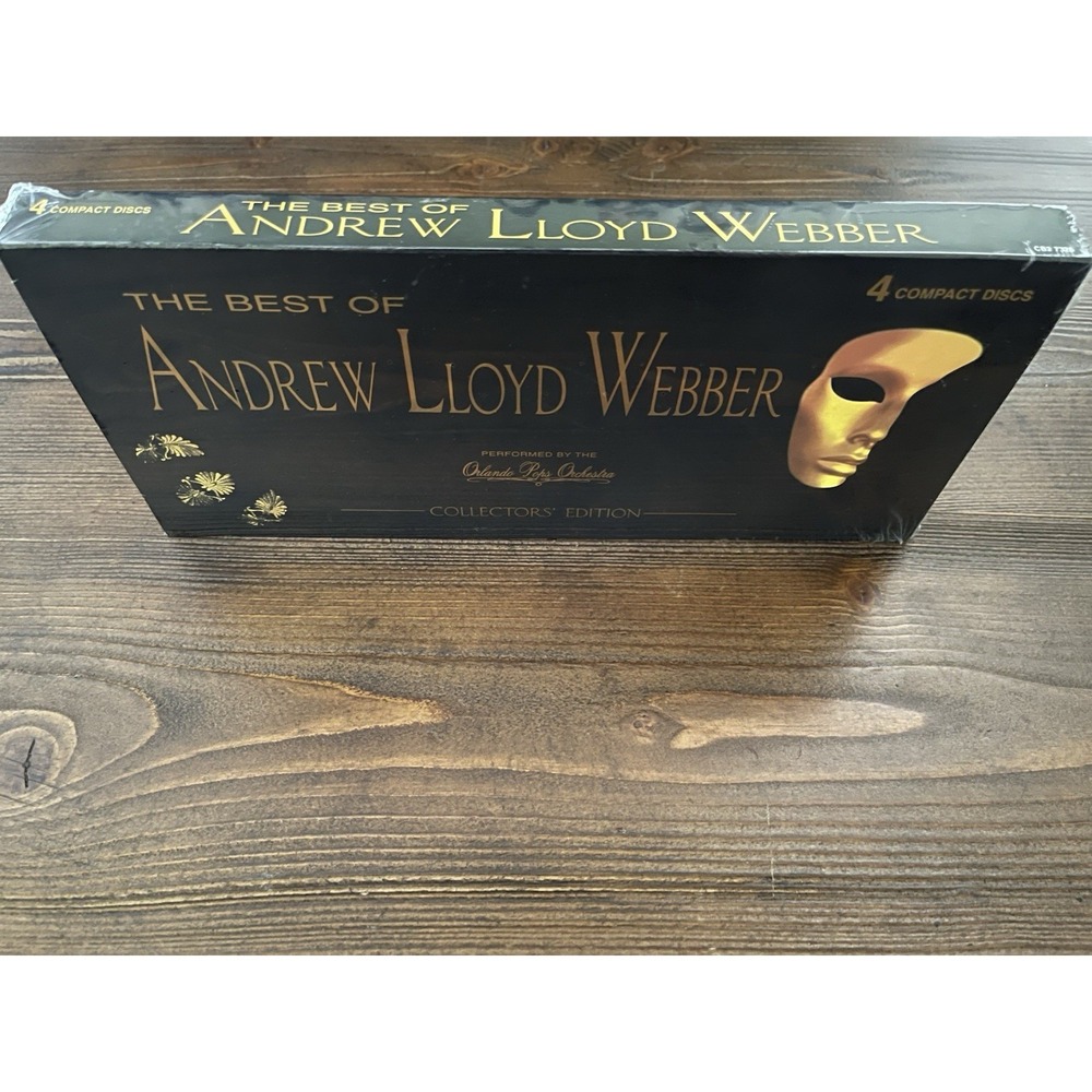 The Best of Andrew Lloyd‎ Webber -Collector's Edition 4 CD Box Set-New & Sealed